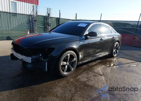 2013 Audi A6 3.0T Premium z USA, uszkodzony, nr VIN WAUHGAFCXDN120965